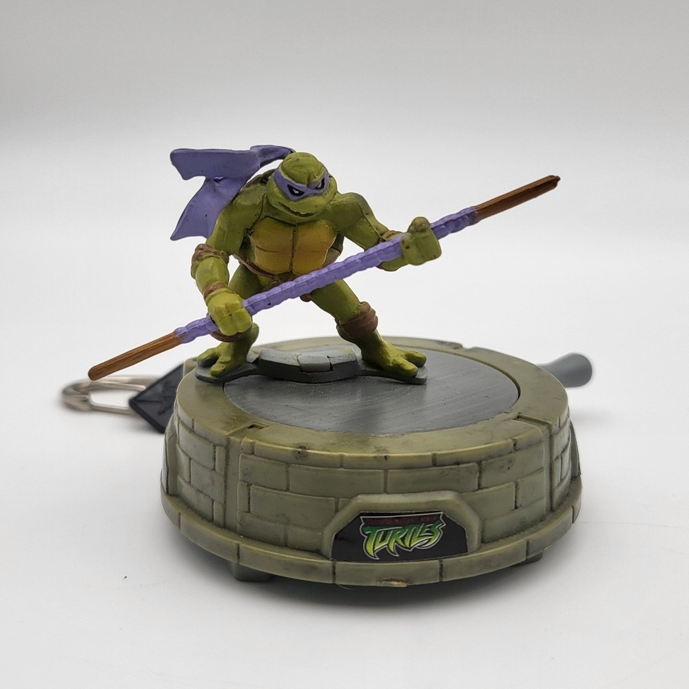 2003 TMNT Donatello Interactive Training Toy Manual Action Figure Mirage Studios
